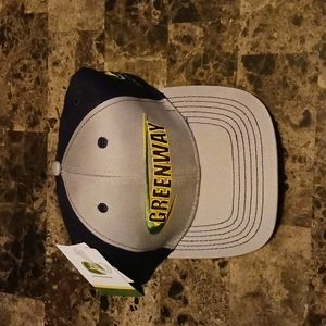 John Deere Greenway Work Cap, OS Black/Grey